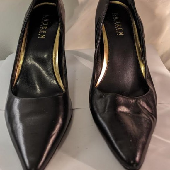Ralph Lauren Black Pumps - Picture 3 of 4